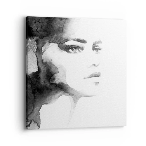 Impression sur toile - Image sur toile - Fait de mystère et de brouillard - 30x30 cm