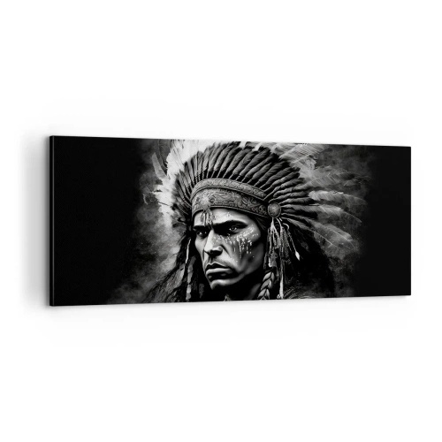 Impression sur toile - Image sur toile - Un leader et un guerrier - 100x40 cm