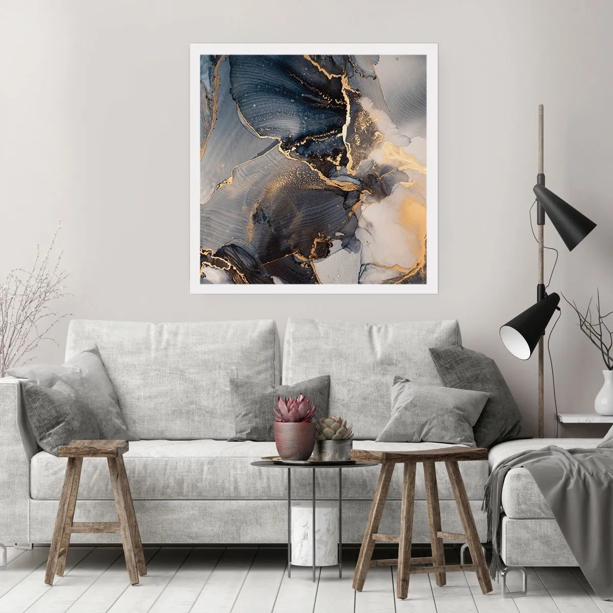 Affiche - Poster - La vie de la pierre - 30x30 cm