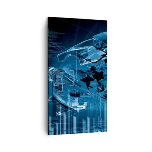 Impression sur toile - Image sur toile - Anatomie de l'ingénierie - 45x80 cm