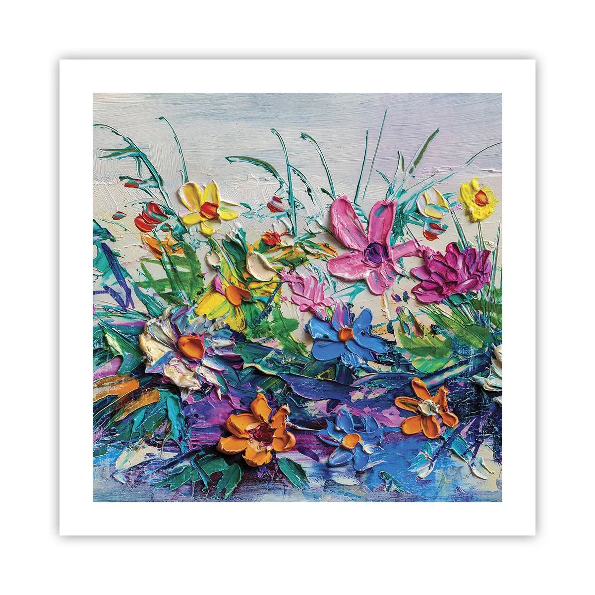 Affiche - Poster - Absolument pas une nature morte - 50x50 cm