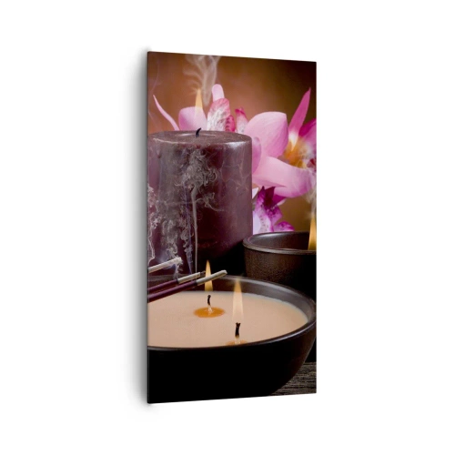 Impression sur toile - Image sur toile - Vider l'esprit, calmer le corps - 65x120 cm