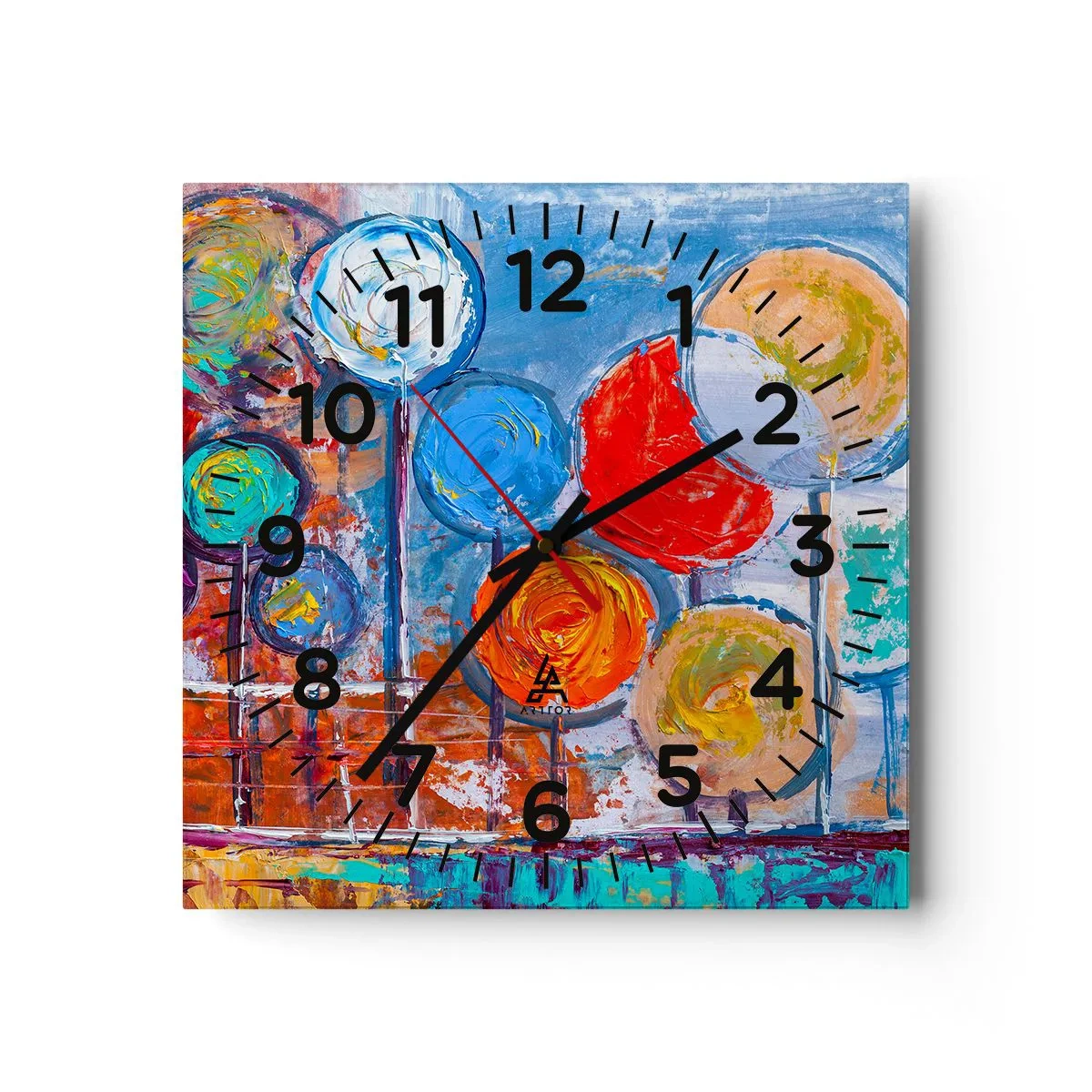 Horloge murale - Pendule murale - Miracles sur le bâton - 30x30 cm