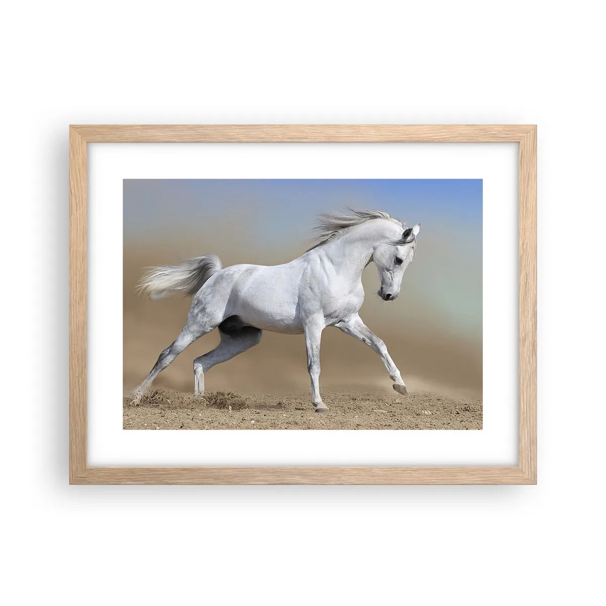 Affiche dans un chêne clair - Poster - Le plus beau conte de fées arabe - 40x30 cm