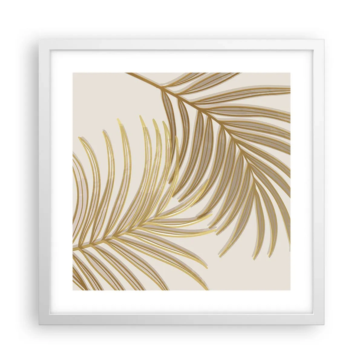 Affiche dans un cadre blanc - Poster - Palme d'or! - 40x40 cm
