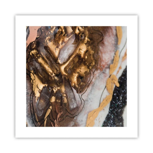 Affiche - Poster - Élément de la terre - 40x40 cm