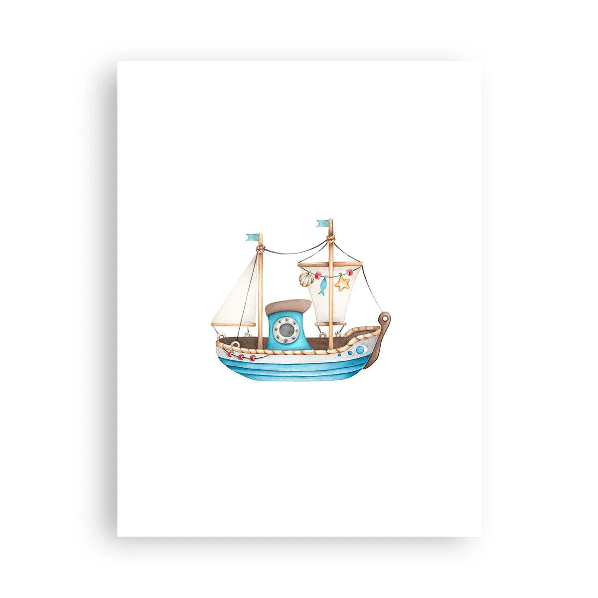 Affiche - Poster - Ohé, l'aventure ! - 30x40 cm