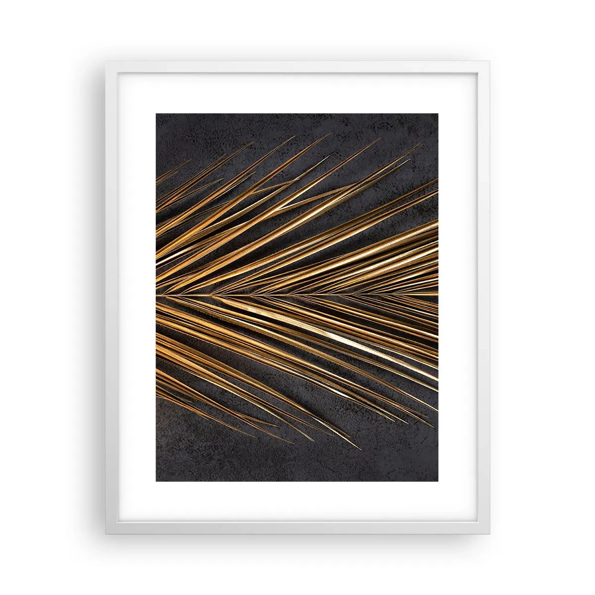 Affiche dans un cadre blanc - Poster - L'or des tropiques - 40x50 cm