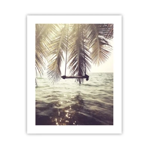 Affiche - Poster - Vous pouvez vous balancer dans les nuages ​​à volonté - 40x50 cm