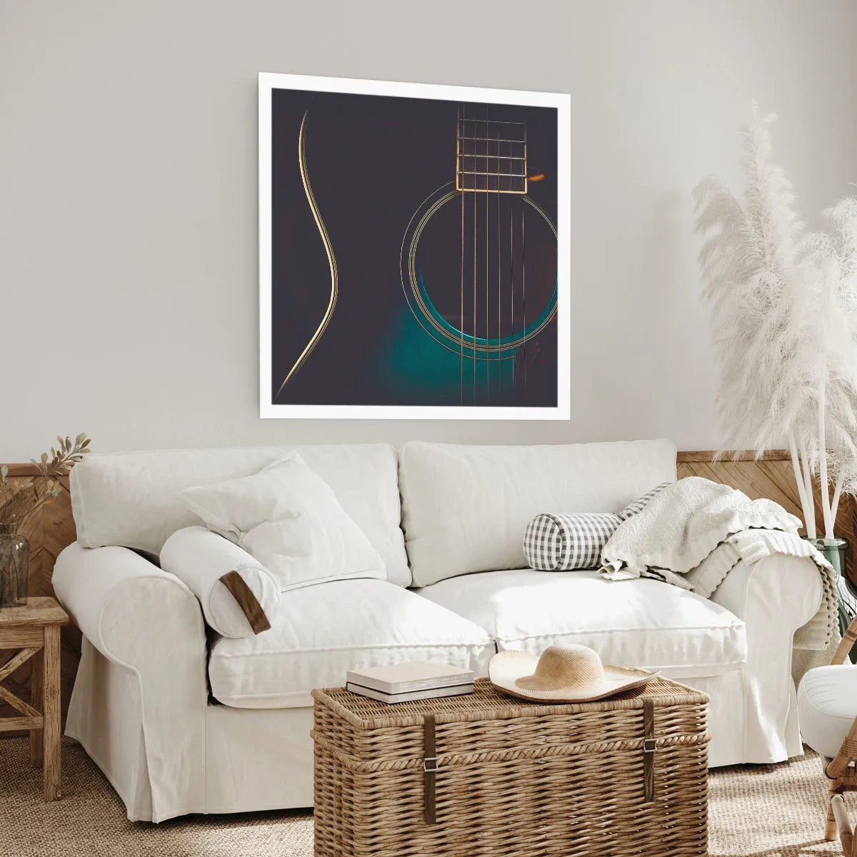 Affiche - Poster - Le calme avant la tempête - 50x50 cm