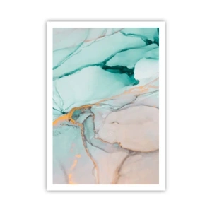 Affiche - Poster - Danse des formes et des couleurs - 70x100 cm