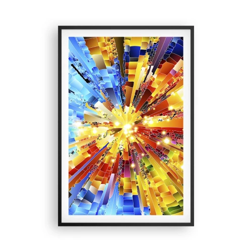 Affiche dans un cadre noir - Poster - In medias res - 61x91 cm