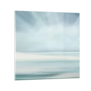 Impression sur verre - Image sur verre - Paix à l'horizon - 30x30 cm