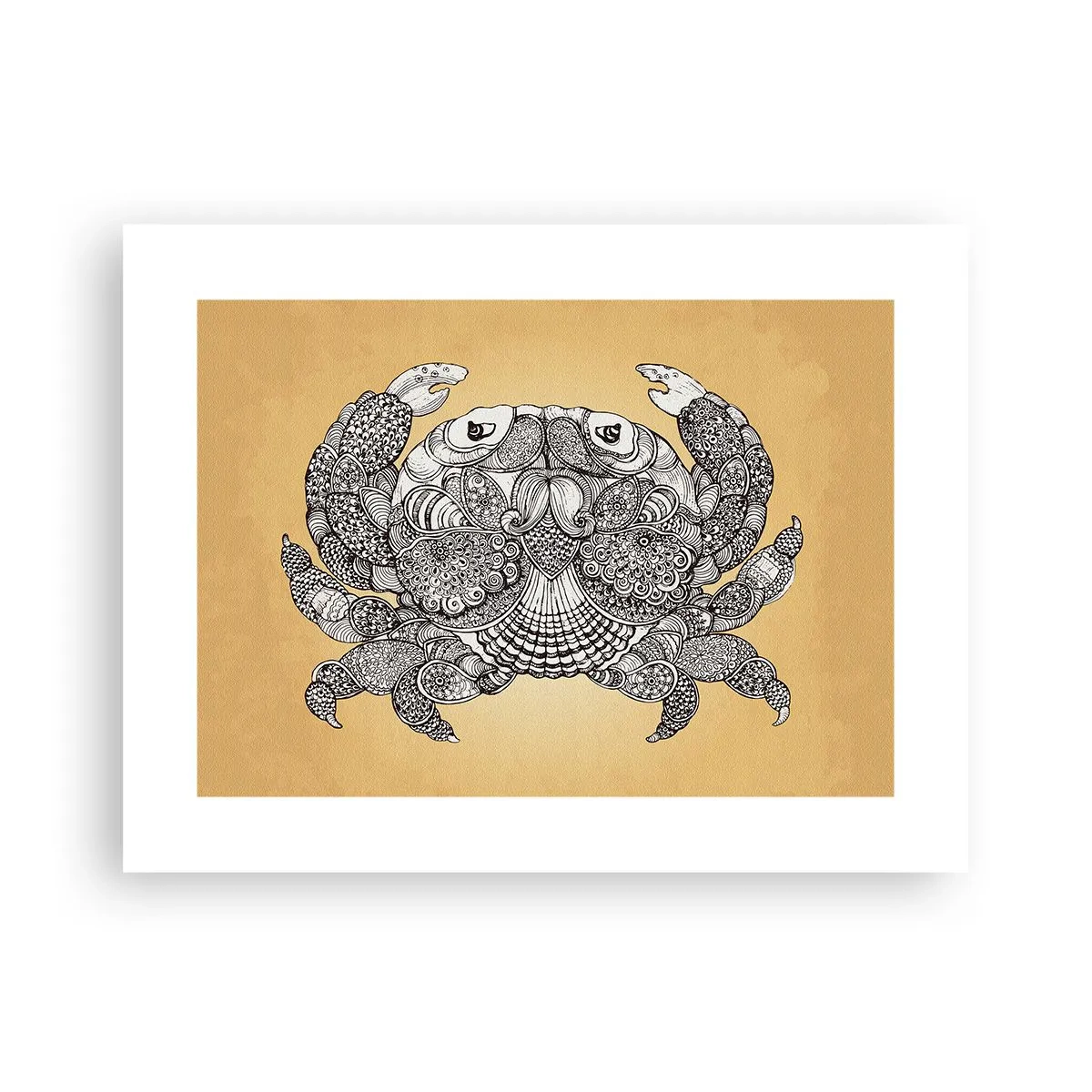 Affiche - Poster - Les contes de M. Crabe - 40x30 cm