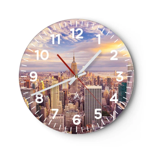 Horloge murale - Pendule murale - Atteindre les nuages ​​eux-mêmes - 30x30 cm