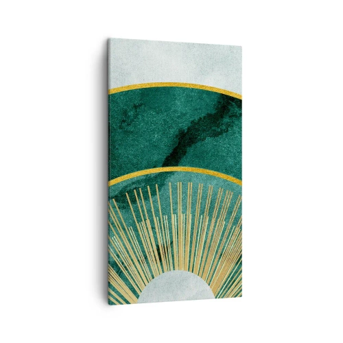 Impression sur toile - Image sur toile - Un autre système solaire - 45x80 cm