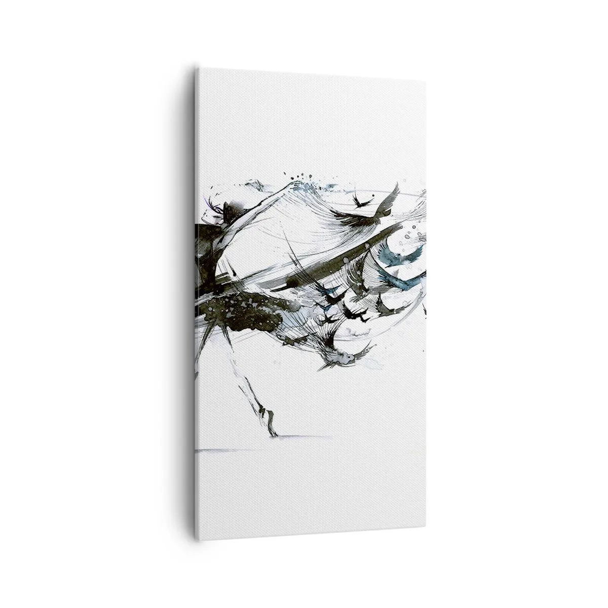 Impression sur toile - Image sur toile - La magie de la musique vous libère des envoûtements - 55x100 cm