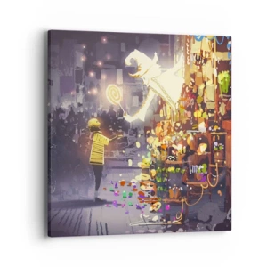 Impression sur toile - Image sur toile - La magie existe - 40x40 cm