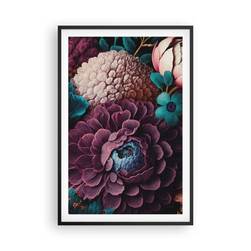 Affiche dans un cadre noir - Poster - La nature en abondance - 61x91 cm