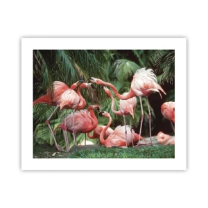 Affiche - Poster - Potins d'après-midi - 50x40 cm