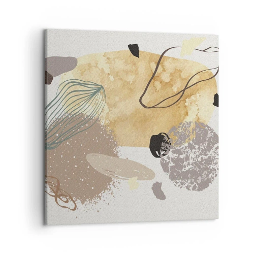 Impression sur toile - Image sur toile - Plumcologie appliquée - 50x50 cm