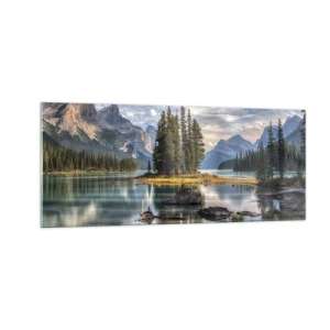 Impression sur verre - Image sur verre - Sous les grandes eaux claires - 100x40 cm