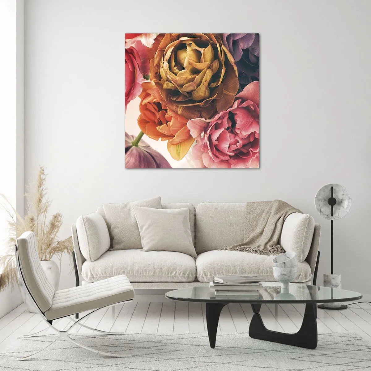 Impression sur verre - Image sur verre - La fête de la vie - 50x50 cm