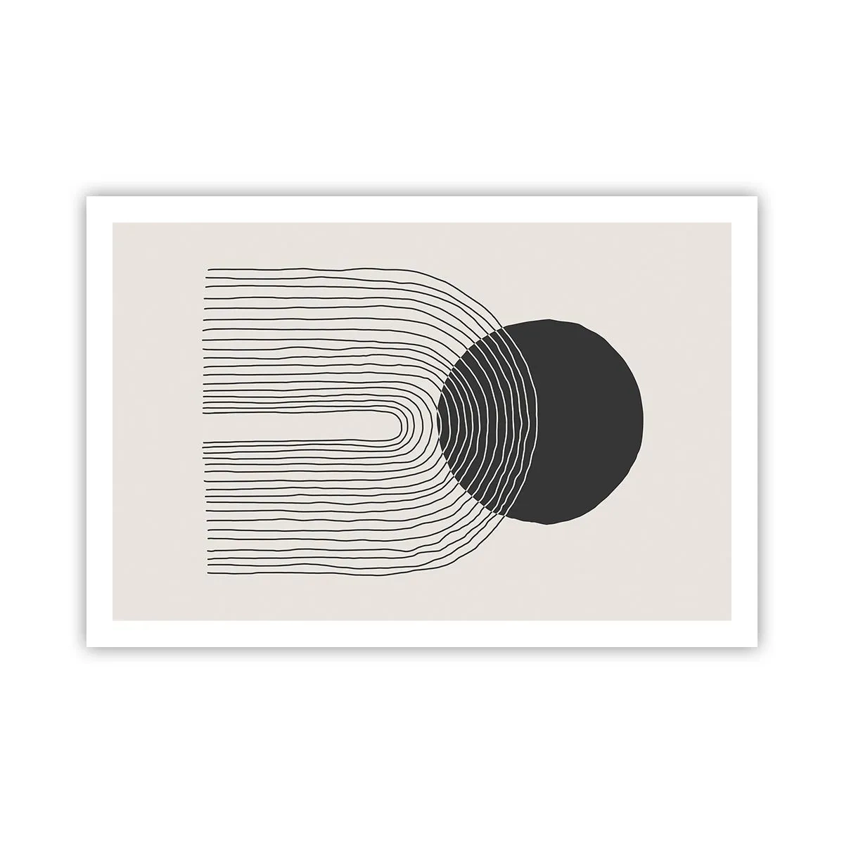 Affiche - Poster - Tremblement et confiance - 91x61 cm