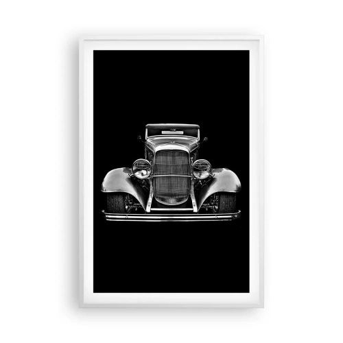 Affiche dans un cadre blanc - Poster - Un vrai gentleman - 61x91 cm