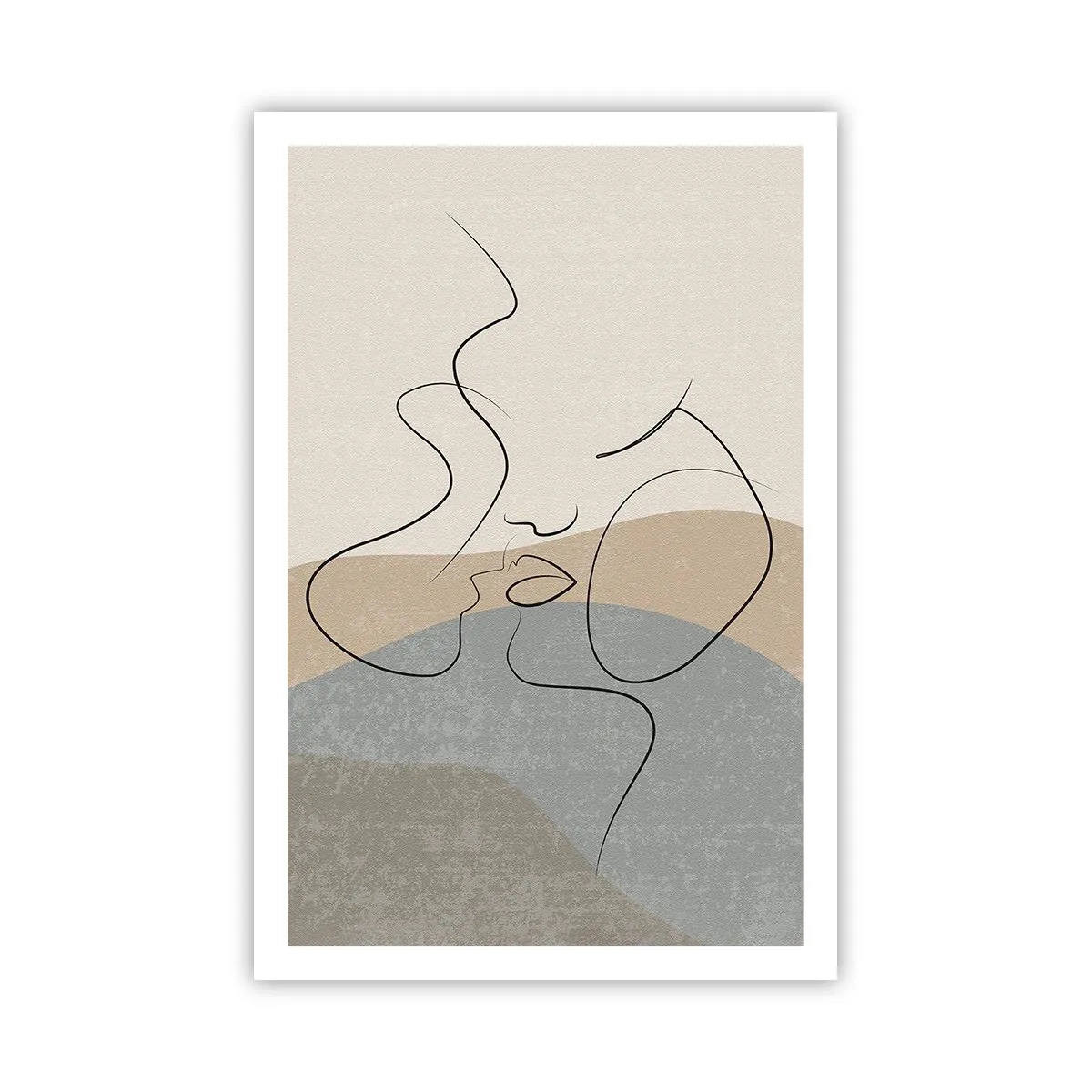Affiche - Poster - Comme un coup de pinceau - 61x91 cm