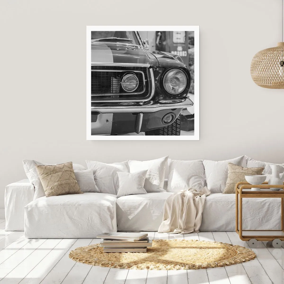 Affiche - Poster - Conduire dur - 30x30 cm