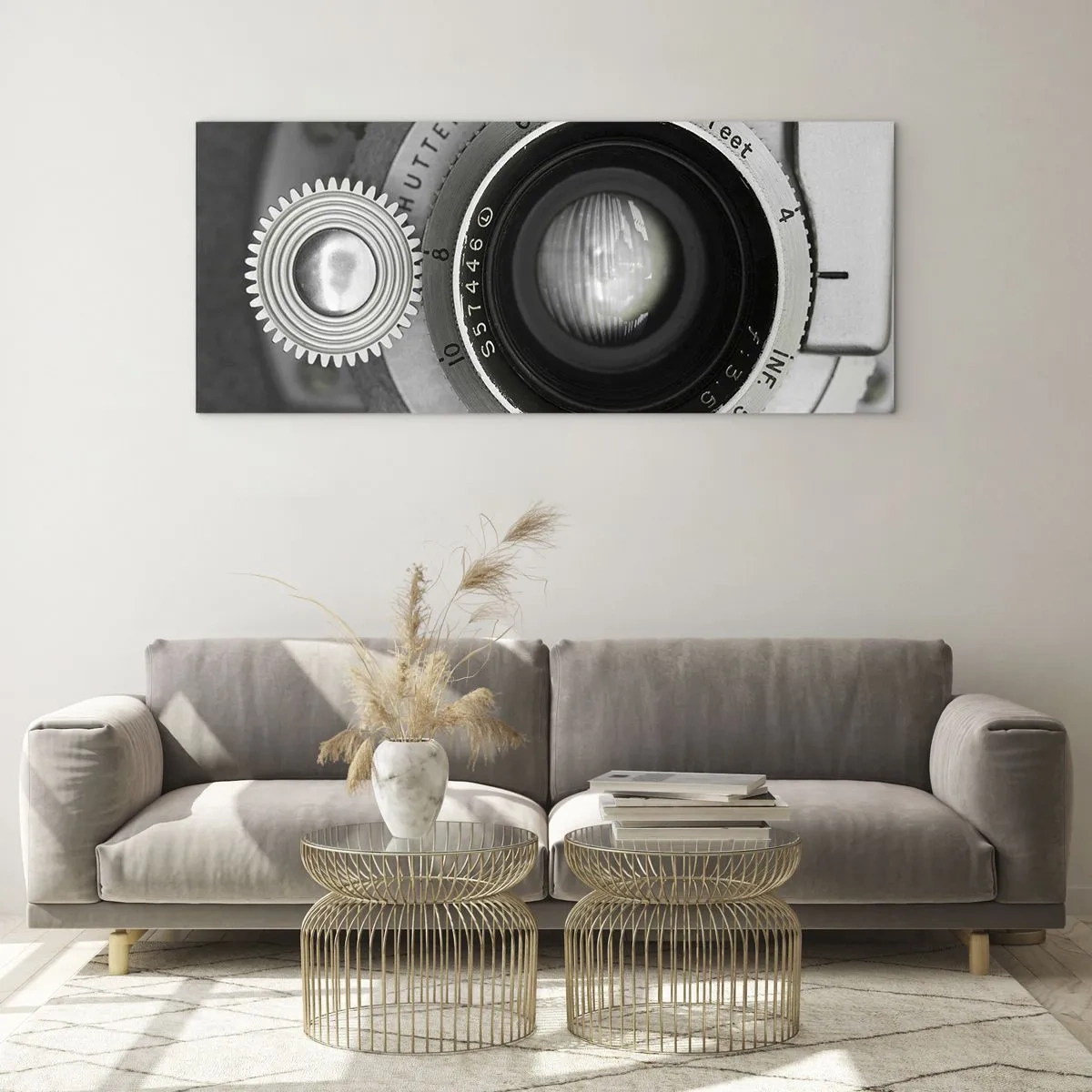 Impression sur verre - Image sur verre - Histoire d'Hollywood - 100x40 cm