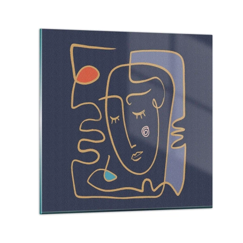 Impression sur verre - Image sur verre - En réflexion - 30x30 cm