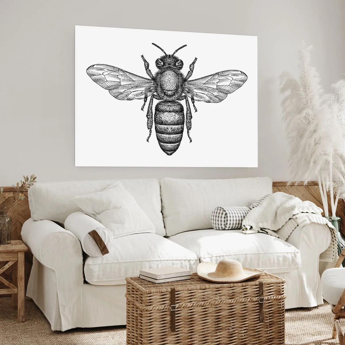 Affiche - Poster - Portrait d'insecte - 70x50 cm