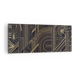 Impression sur toile - Image sur toile - Concept, idée, plan - 100x40 cm