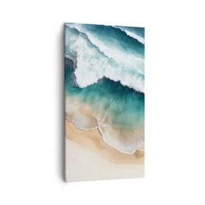 Impression sur toile - Image sur toile - La rencontre éternelle - 45x80 cm