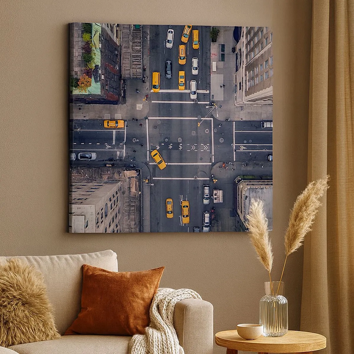 Impression sur toile - Image sur toile - Un choix simple - 30x30 cm