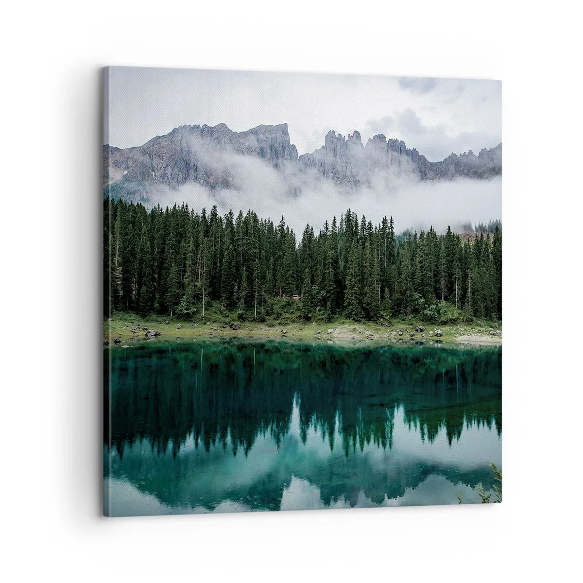 Impression sur toile - Image sur toile - Chut, chut, ne réveillons pas l'eau qui dort - 60x60 cm