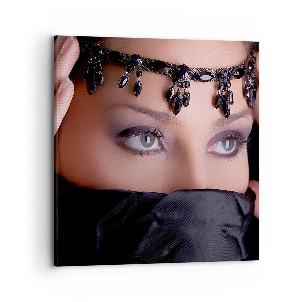 Impression sur toile - Image sur toile - Tentation de mystère oriental - 70x70 cm