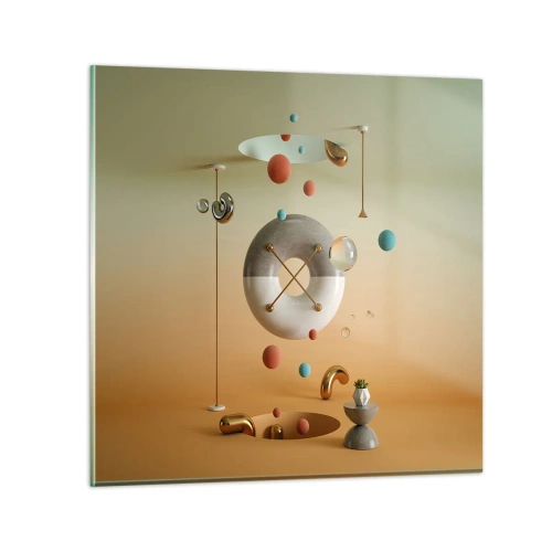 Impression sur verre - Image sur verre - Tout peut arriver - 30x30 cm