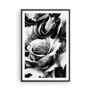 Affiche dans un cadre noir - Poster - Toujours une reine - 61x91 cm