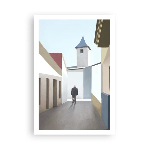 Affiche - Poster - Une promenade ensoleillée - 61x91 cm