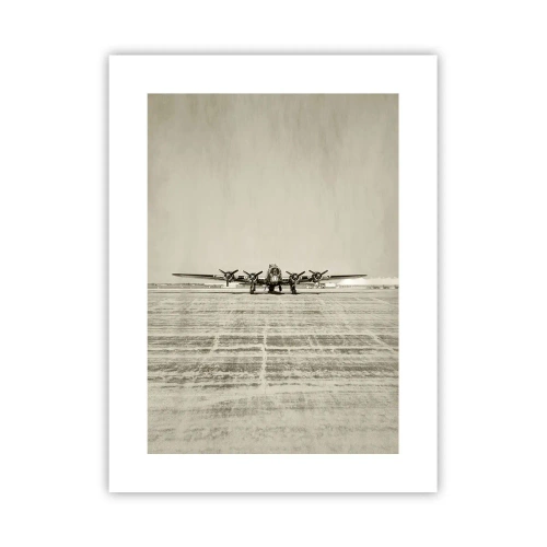 Affiche - Poster - Toujours prêt! - 30x40 cm