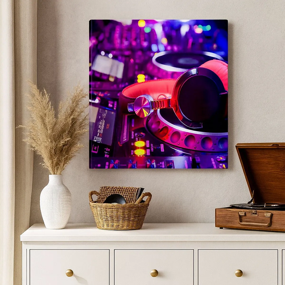 Impression sur toile - Image sur toile - Avant que le plaisir ne commence - 30x30 cm