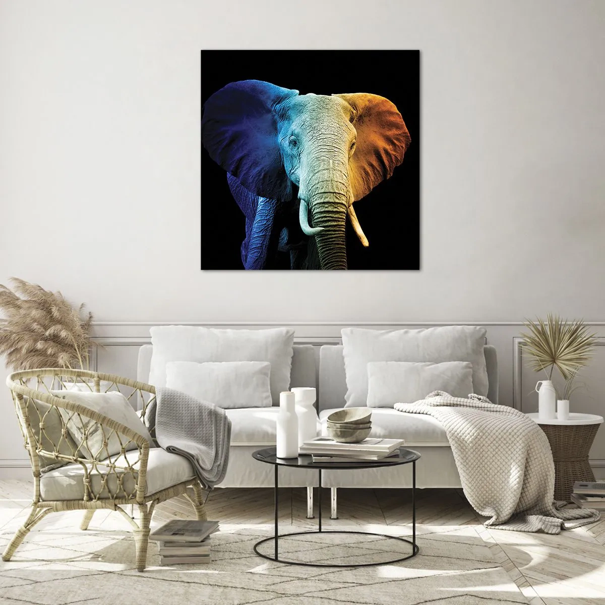 Impression sur verre - Image sur verre - Excentrique, pas bizarre - 40x40 cm