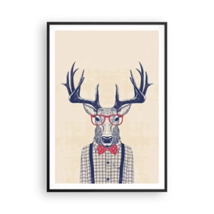 Affiche dans un cadre noir - Poster - Une extravagance amusante - 70x100 cm