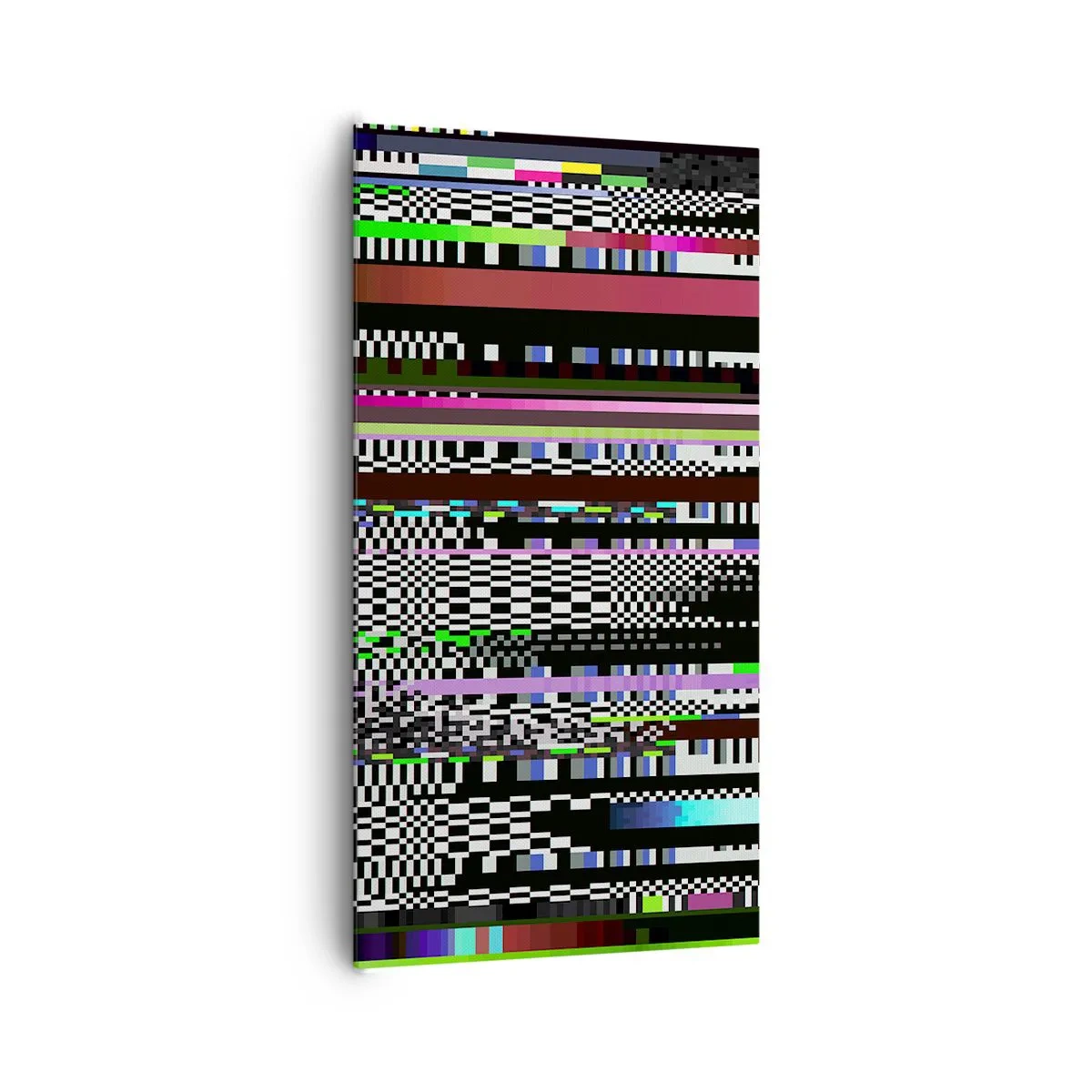 Impression sur toile - Image sur toile - L'image de contrôle de la réalité - 65x120 cm