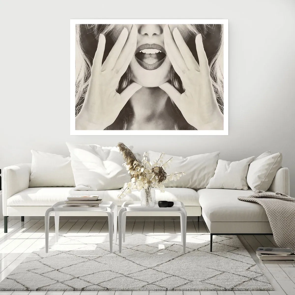 Affiche - Poster - J'arrive! - 40x30 cm