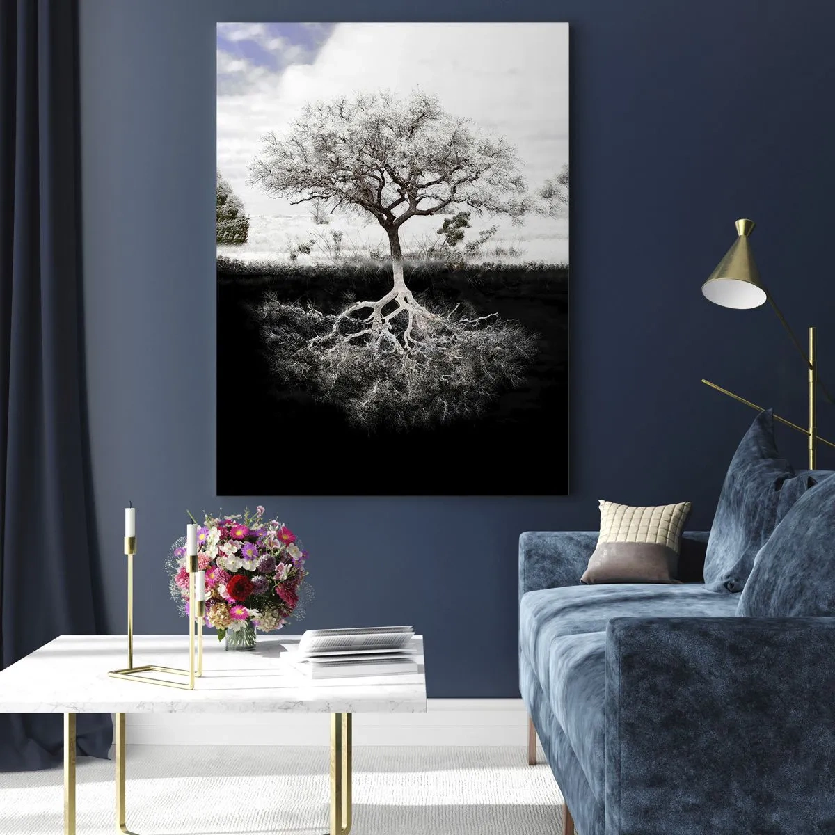 Impression sur verre - Image sur verre - Découvrir la nature du monde - 70x100 cm