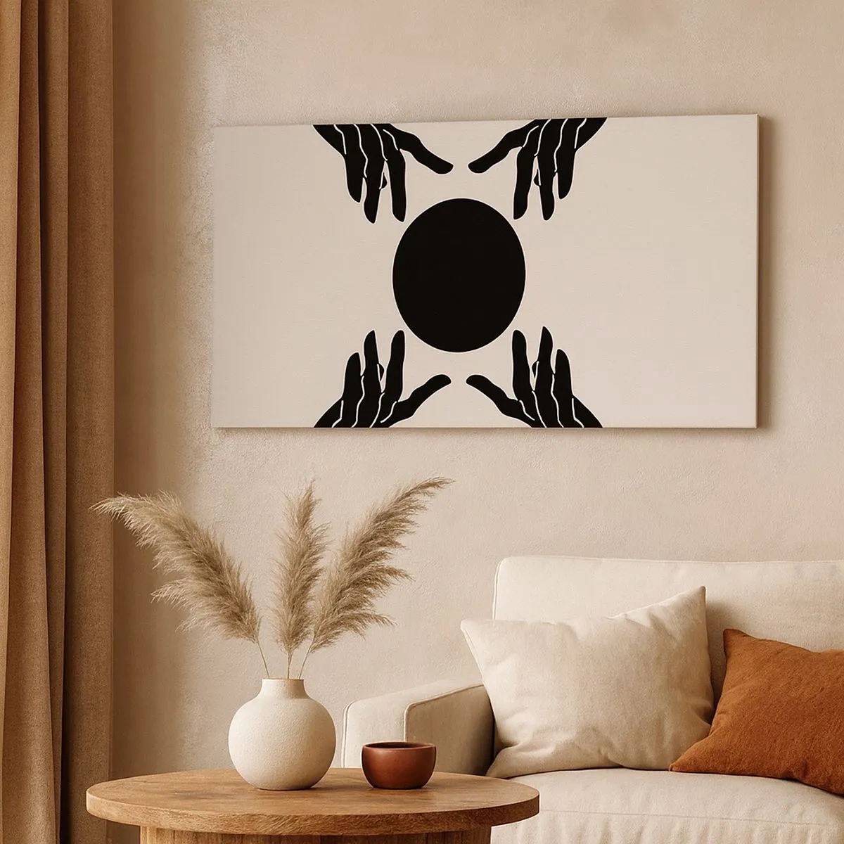 Impression sur toile - Image sur toile - Signe secret - 100x40 cm